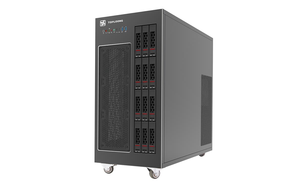 IWILL 8155-11-12-A Tower работни станции — Кулообразно работно шаси за индустриални работни станции с водно охлаждане, поддържащо до три радиатора и мощни захранвания. | IWILL България
