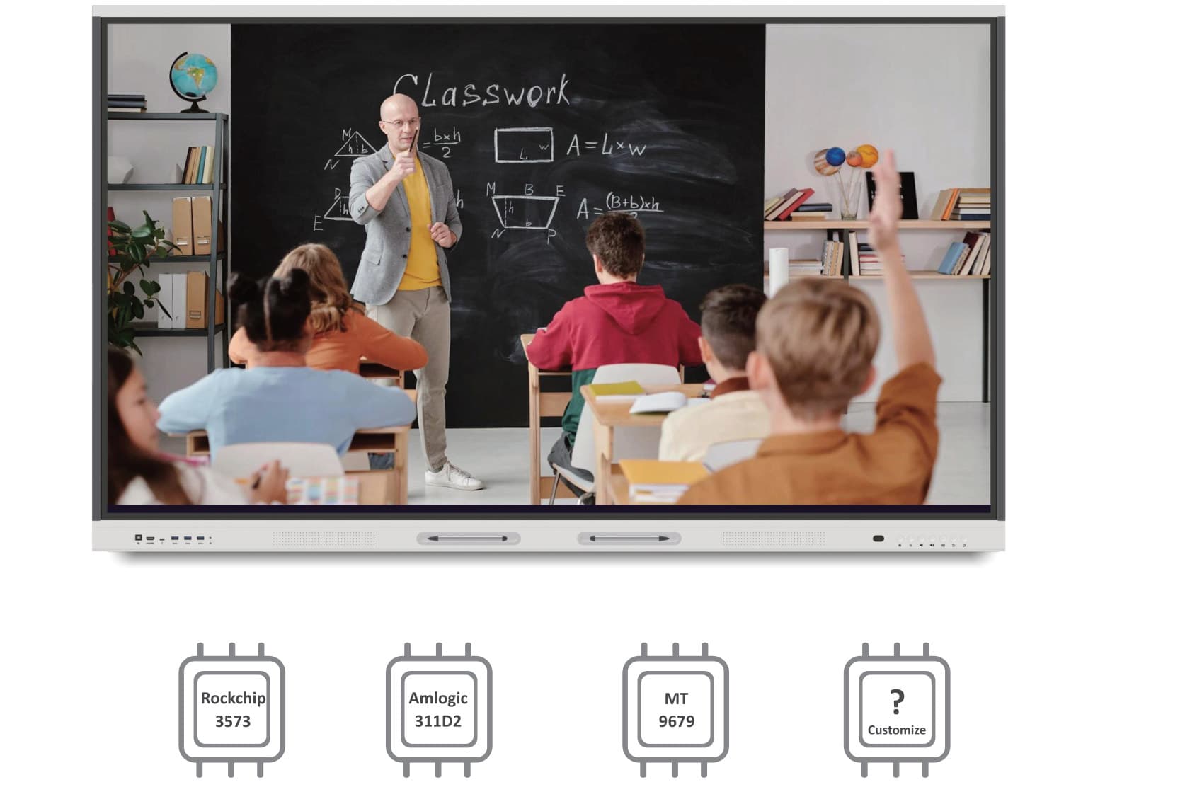 IWILL AA Series - Интерактивен плосък панел IWILL AA Series с процесор MT9679, 4K дисплей с технология Zero Bonding и размери до 110". | IWILL България