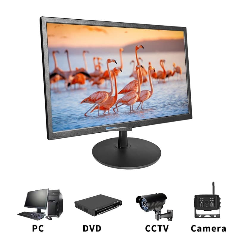 IWILL CV-190VH Индустриални монитори — 19" CCTV охранителен монитор, BNC/VGA/HDMI за видеонаблюдение | IWILL България