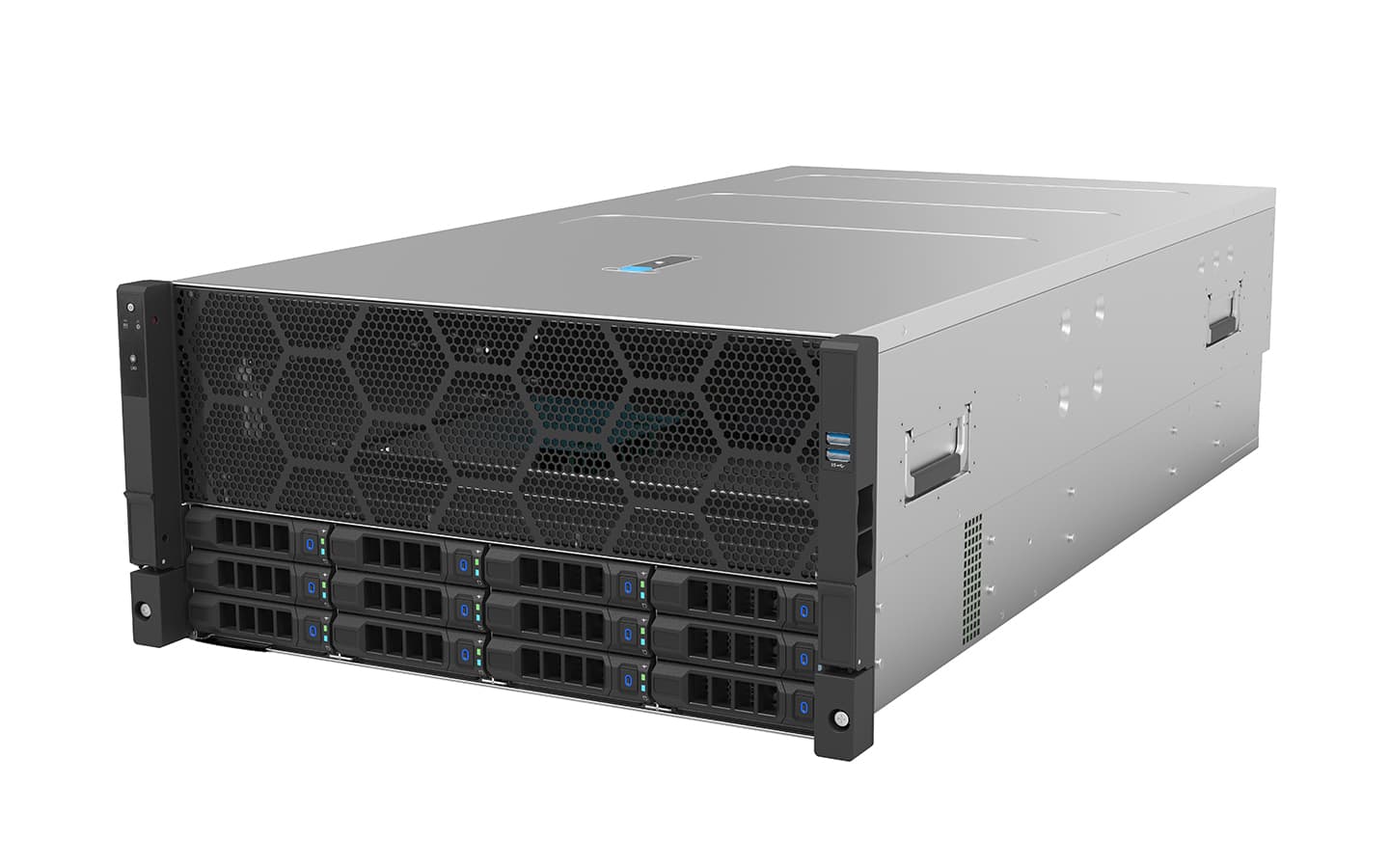 IWILL F-G587-H12-A8 - 5U GPU/AI сървърно шаси (barebone) с поддръжка на 8 GPU. | IWILL България