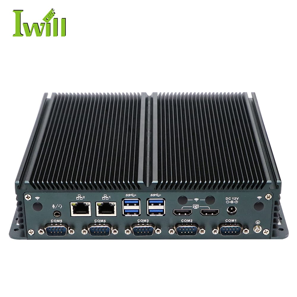 IBOX-1326 Индустриални компютри — Индустриален PC с Intel Alder Lake N100, 2x HDMI, 5x COM | IWILL България
