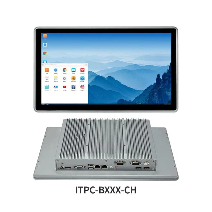 ITPC-B156-CH2 - 15.6" индустриален тъч панел с Intel Celeron J6412, triple display | IWILL България