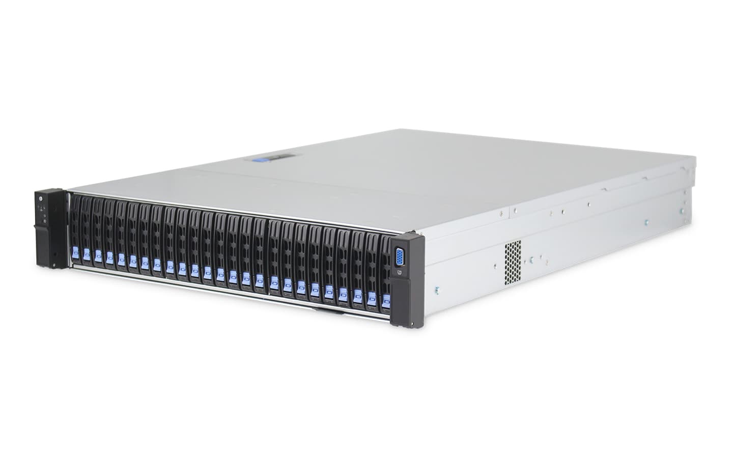 IWILL M265-25 - 2U rackmount шаси с двадесет и пет горещо сменяеми 2.5" позиции за висока плътност на съхранение. | IWILL България