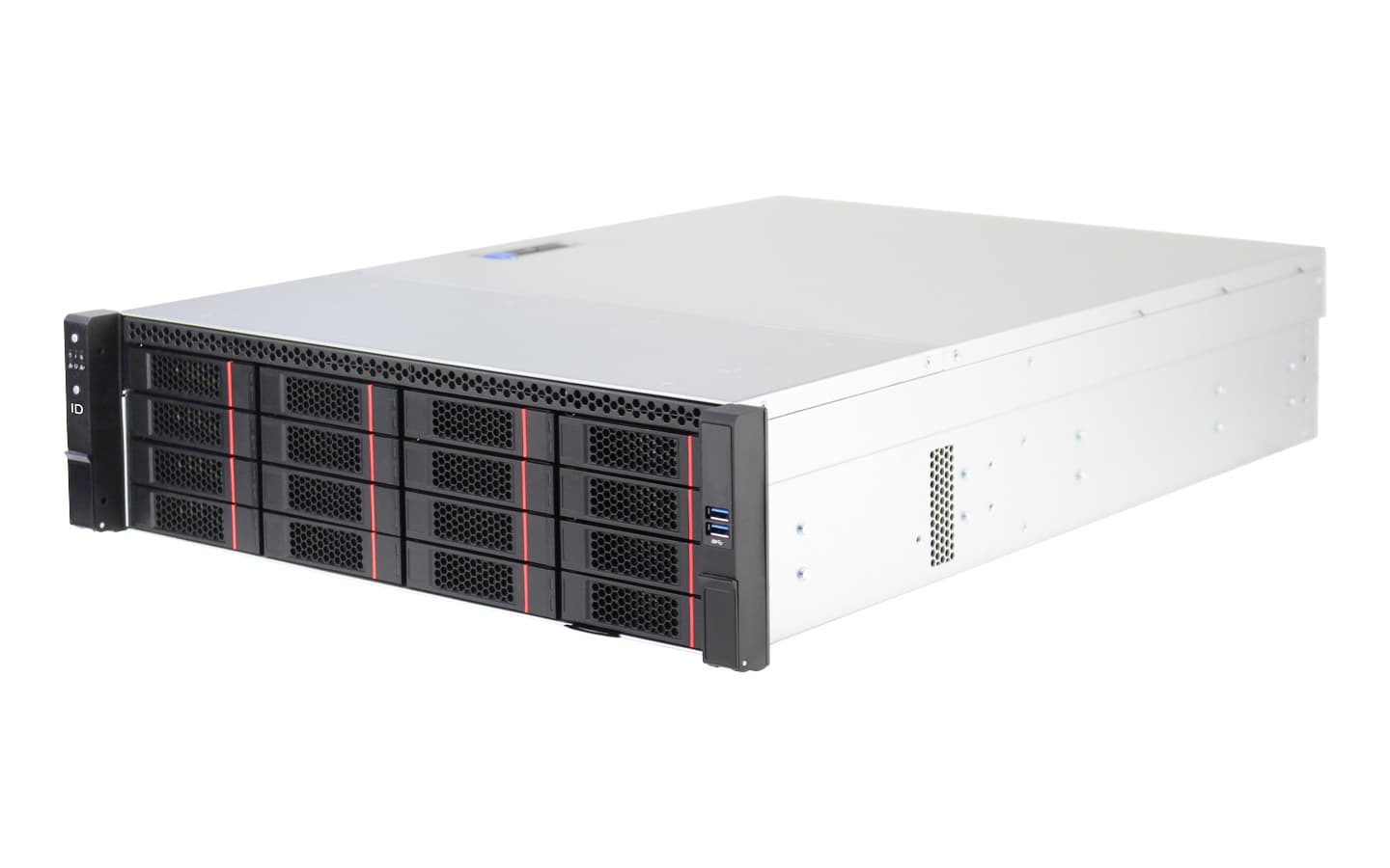 IWILL M365-16 - 3U rackmount шаси с шестнадесет горещо сменяеми 3.5" позиции за облачно съхранение и big data. | IWILL България