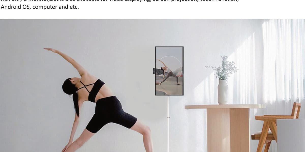 IWILL Movable Smart Screen (Android) Интерактивни дисплеи — Подвижен смарт екран IWILL с Android, вградена батерия и въртяща се стойка на колела, в размери 27" и 32". | IWILL България