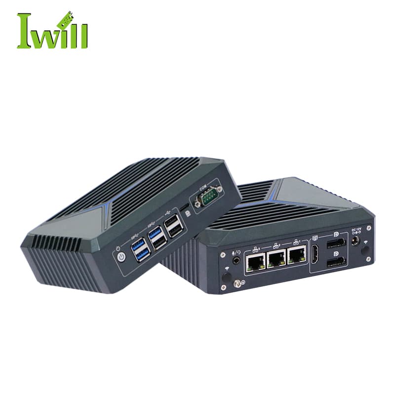 IWILL N1121 безвентилаторен firewall/VPN appliance с 3× 2.5G LAN