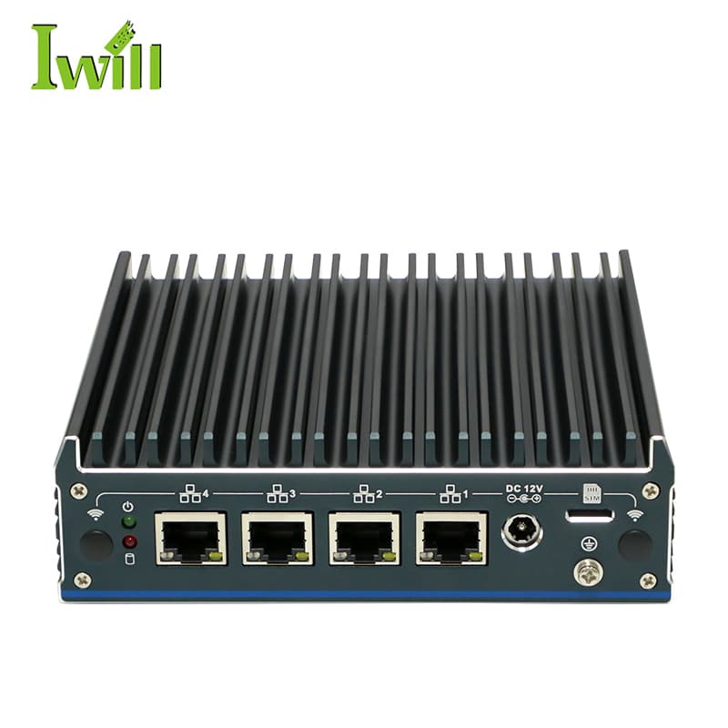Nano-N1141 Мини компютри — Мини рутер с Intel Celeron J6412 и 4x 2.5G LAN, TPM 2.0 | IWILL България
