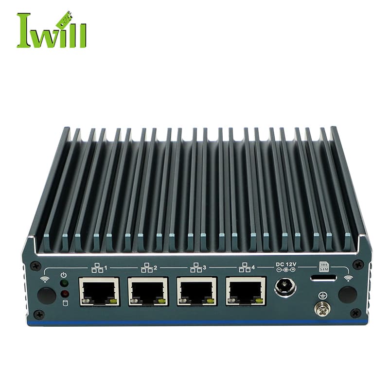 IWILL N1241 специализиран firewall/рутер appliance с 4× 2.5G LAN