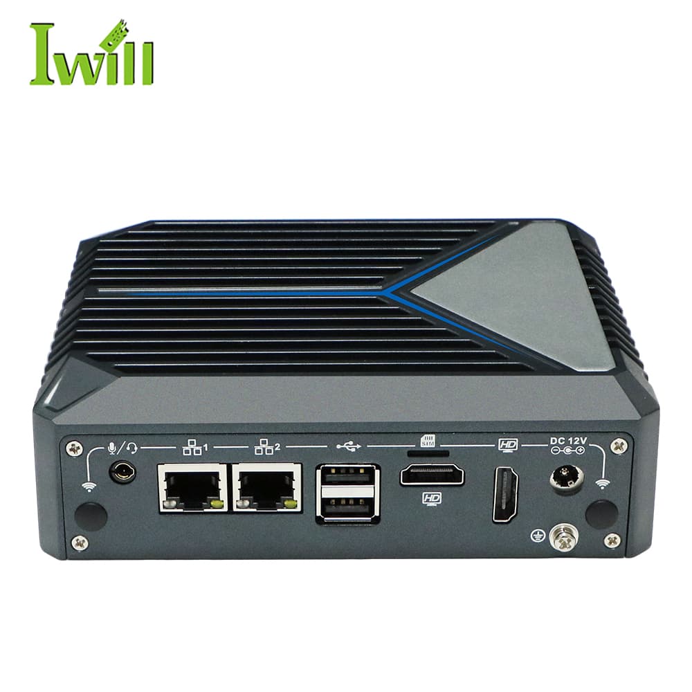 Nano-N1321 - Компактен мини компютър с Intel Alder Lake N100, 2x HDMI, TPM 2.0 | IWILL България