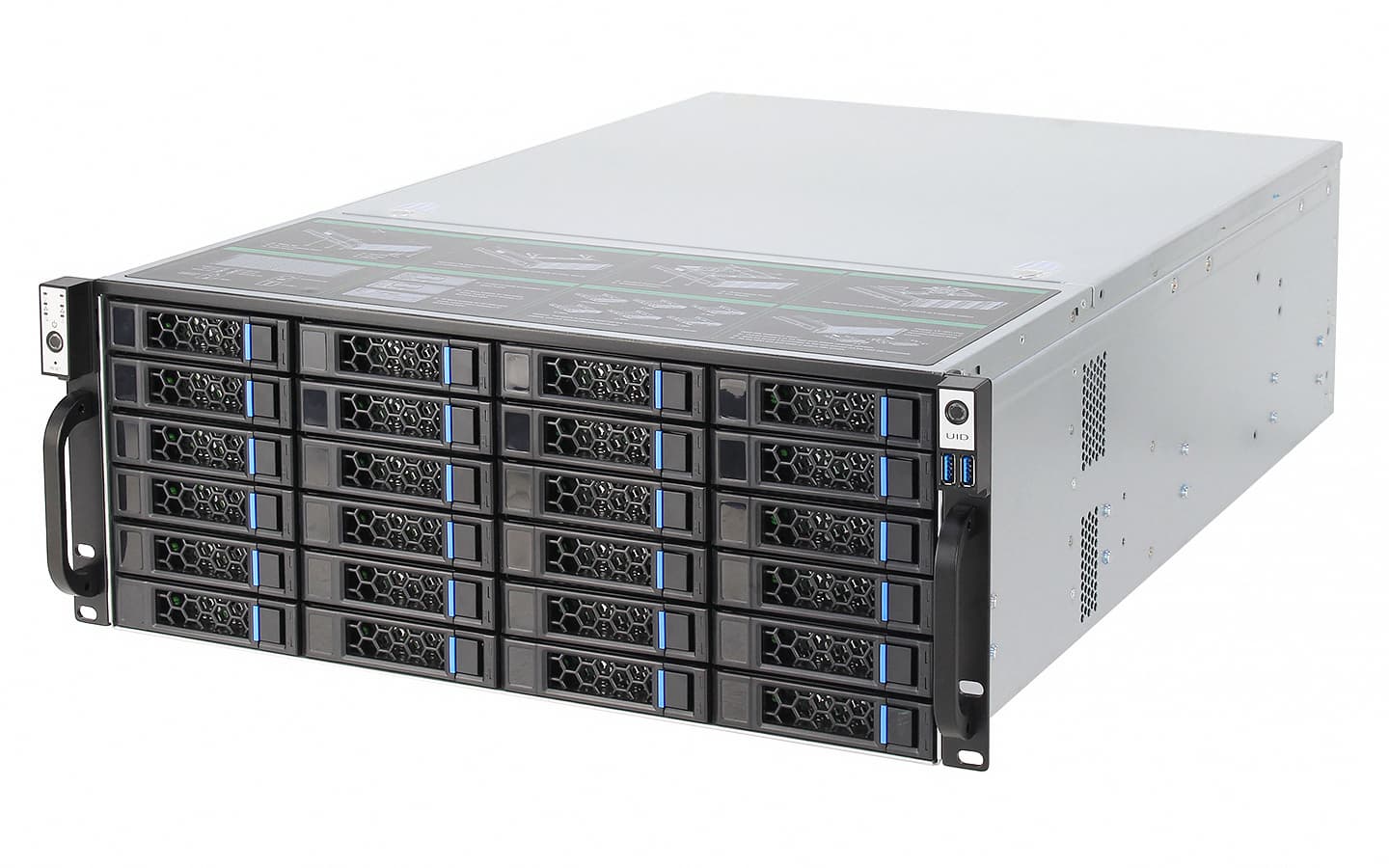 IWILL S465-36 - 4U rackmount шаси с тридесет и шест горещо сменяеми 3.5" позиции за максимална плътност на съхранение. | IWILL България