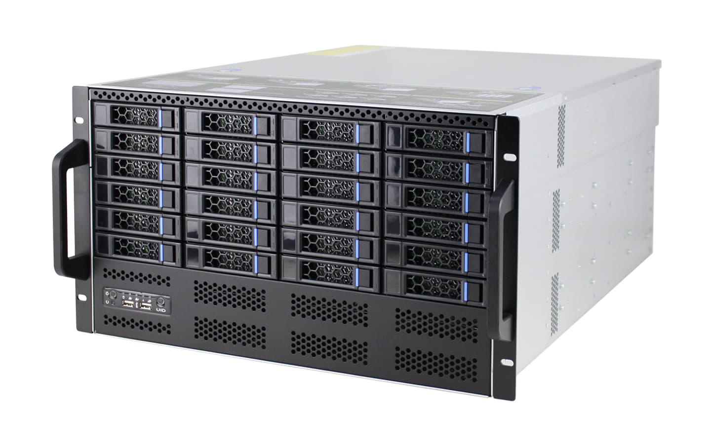 IWILL S665-48 - 6U rackmount шаси с четиридесет и осем горещо сменяеми 3.5" позиции за максимална плътност на съхранение. | IWILL България