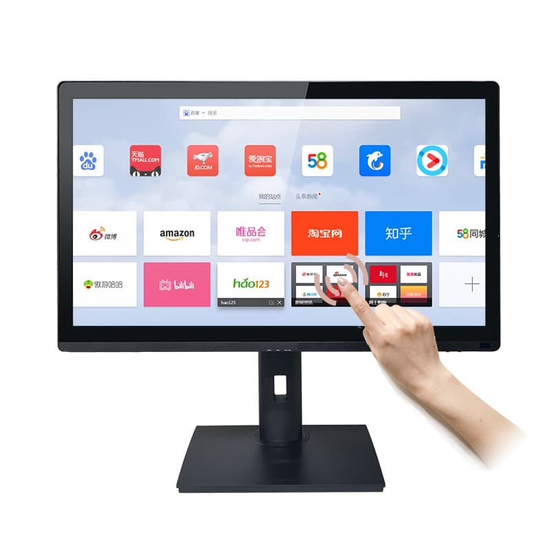 IWILL TC-238F Тъч монитори — 23.8" FHD капацитивен тъч монитор, 10-точков мултитъч за интерактивни приложения | IWILL България