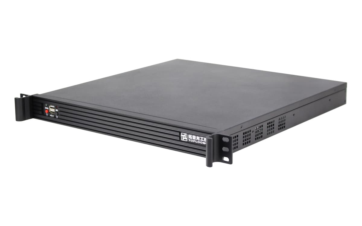 IWILL TOP1U420L Rackmount сървърни шасита — 1U сървърно шаси с EMC дизайн, алуминиев преден панел и поддръжка на стандартно 1U захранване. | IWILL България