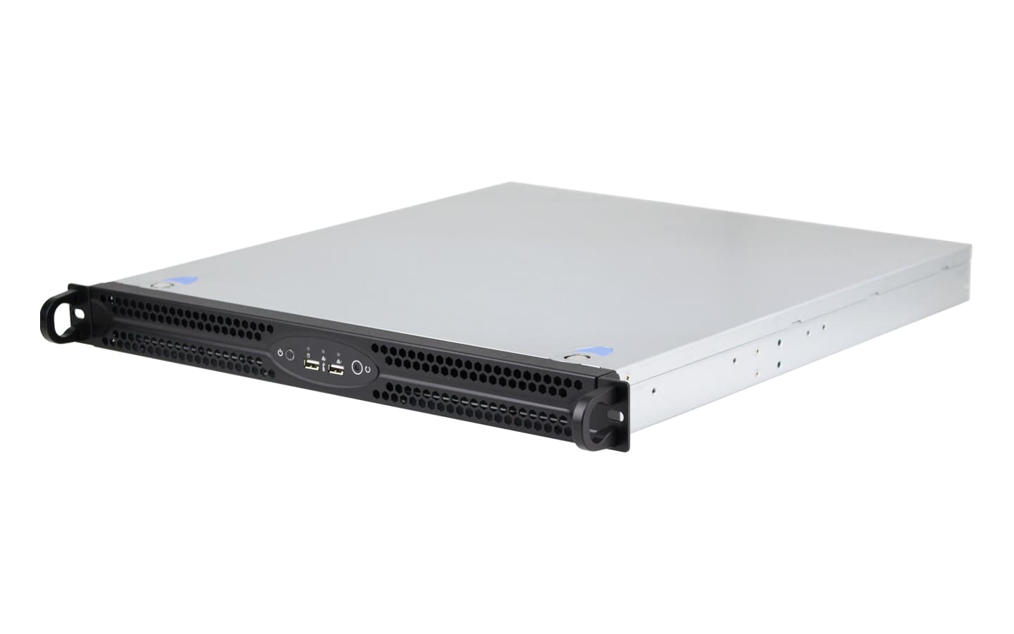 IWILL TOP1U480 - По-дълбоко 1U сървърно шаси с алуминиев преден панел, поддържащо ATX дънни платки и 1U/Flex резервирано захранване. | IWILL България