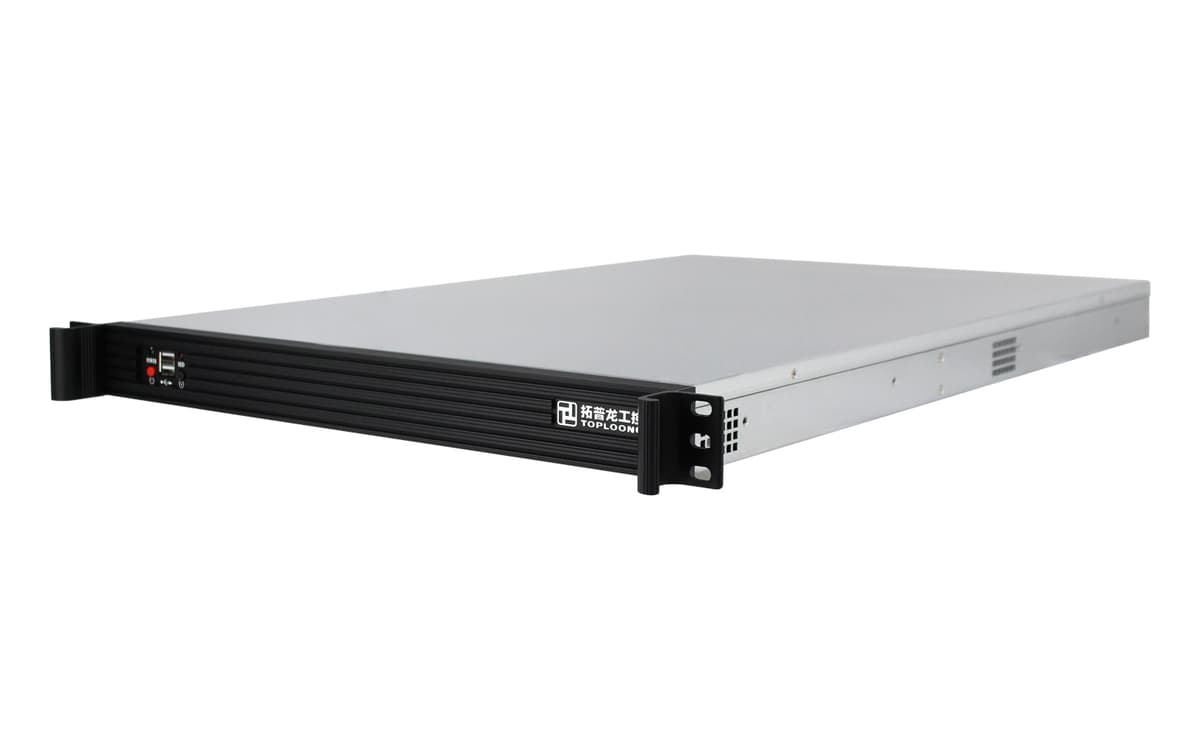 IWILL TOP1U650L Rackmount сървърни шасита — Дълбоко 1U сървърно шаси с алуминиев преден панел, поддържащо дънни платки до 12"x13" и стандартно 1U захранване. | IWILL България