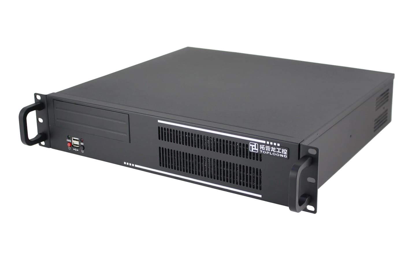 IWILL TOP2U400 - 2U сървърно шаси с EMC дизайн, поддържащо до шест 3.5" дискови позиции, CD-ROM и резервирано захранване. | IWILL България