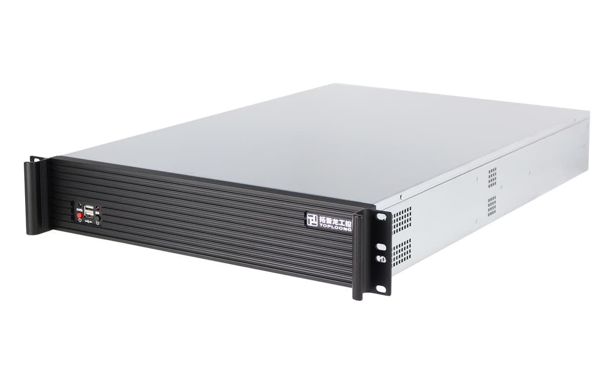 IWILL TOP2U650L Rackmount сървърни шасита — Дълбоко 2U сървърно шаси от SGCC стомана с алуминиев преден панел, поддържащо девет 3.5" дискови позиции. | IWILL България
