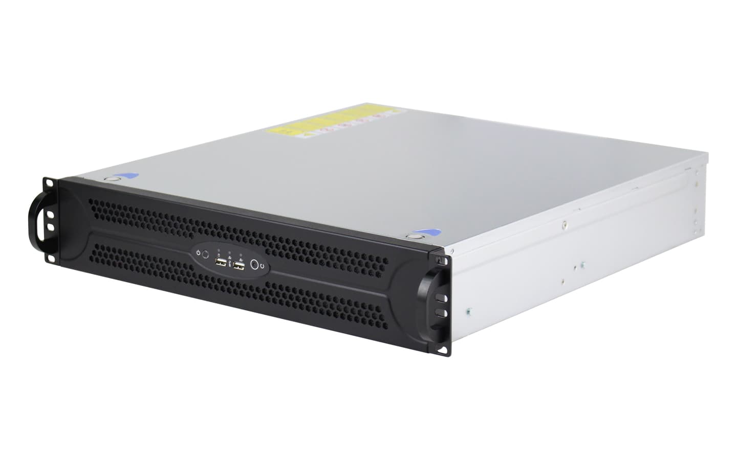 IWILL TP2U480 - 2U сървърно шаси от SGCC стомана, поддържащо четири 3.5" дискови позиции, ATX дънни платки и стандартно ATX захранване. | IWILL България