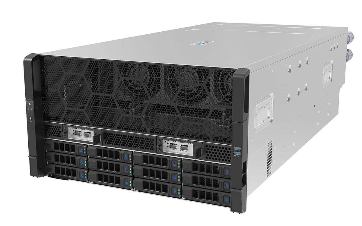 IWILL Y-G692-H12-A16 Шасита с течно охлаждане — Сървърно шаси с течно охлаждане с поддръжка на 16 GPU и външна система за разделяне на студен/горещ въздух. | IWILL България
